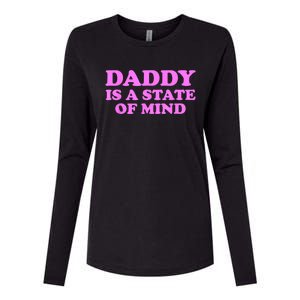 Daddy Is A State Of Mind Womens Cotton Relaxed Long Sleeve T-Shirt