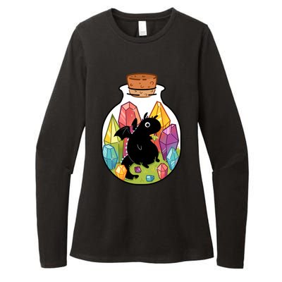 Dragon In A Bottle Womens CVC Long Sleeve Shirt