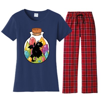 Dragon In A Bottle Women's Flannel Pajama Set