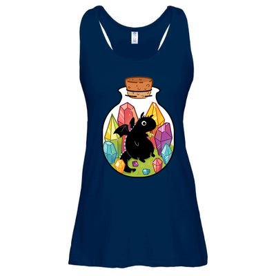 Dragon In A Bottle Ladies Essential Flowy Tank