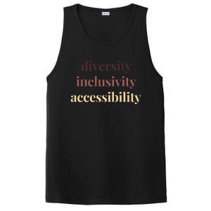 Diversity Inclusivity Accessibility Protest Rally Activist PosiCharge Competitor Tank