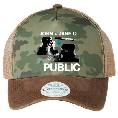 Dinner In America Present John And Jane Q Side B Legacy Tie Dye Trucker Hat