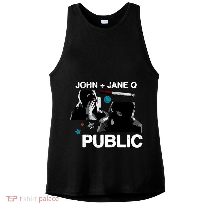 Dinner In America Present John And Jane Q Side B Ladies PosiCharge Tri-Blend Wicking Tank