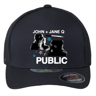 Dinner In America Present John And Jane Q Side B Flexfit Unipanel Trucker Cap
