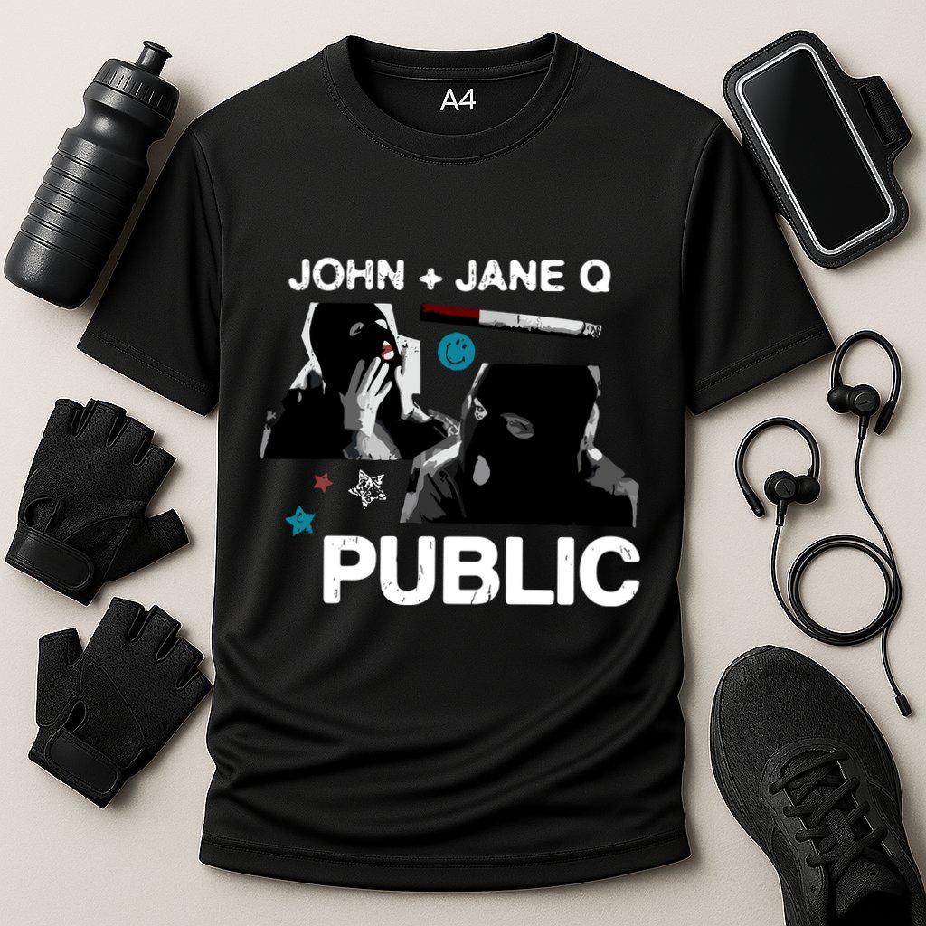 Dinner In America Present John And Jane Q Side B Cooling Performance Crew T-Shirt