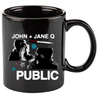 Dinner In America Present John And Jane Q Side B 11oz C Handle Ceramic Mug