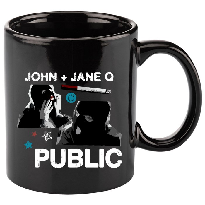 Dinner In America Present John And Jane Q Side B 11oz C Handle Ceramic Mug