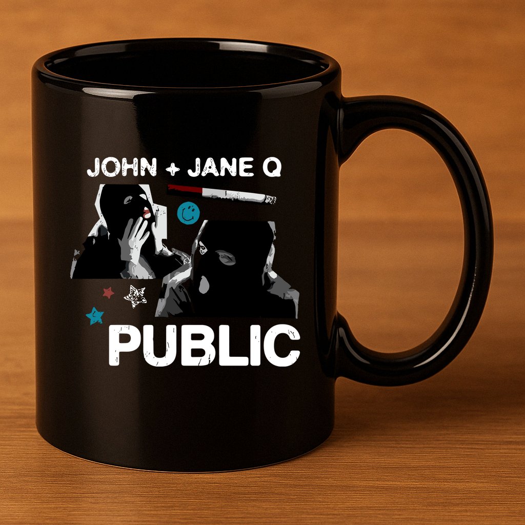 Dinner In America Present John And Jane Q Side B 11oz C Handle Ceramic Mug