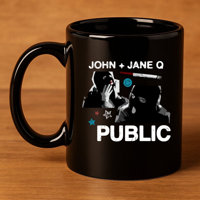 Dinner In America Present John And Jane Q Side B 11oz C Handle Ceramic Mug