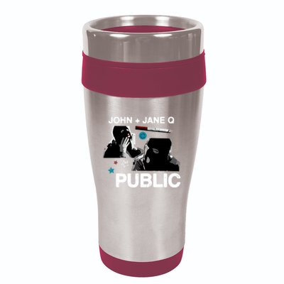 Dinner In America Present John And Jane Q Side B 16oz Travel Tumbler