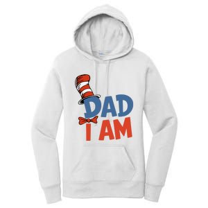 Dad I Am The Cat In The Hat Read Across America Women's Pullover Hoodie