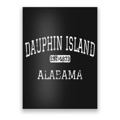 Dauphin Island Alabama Al Vintage Poster