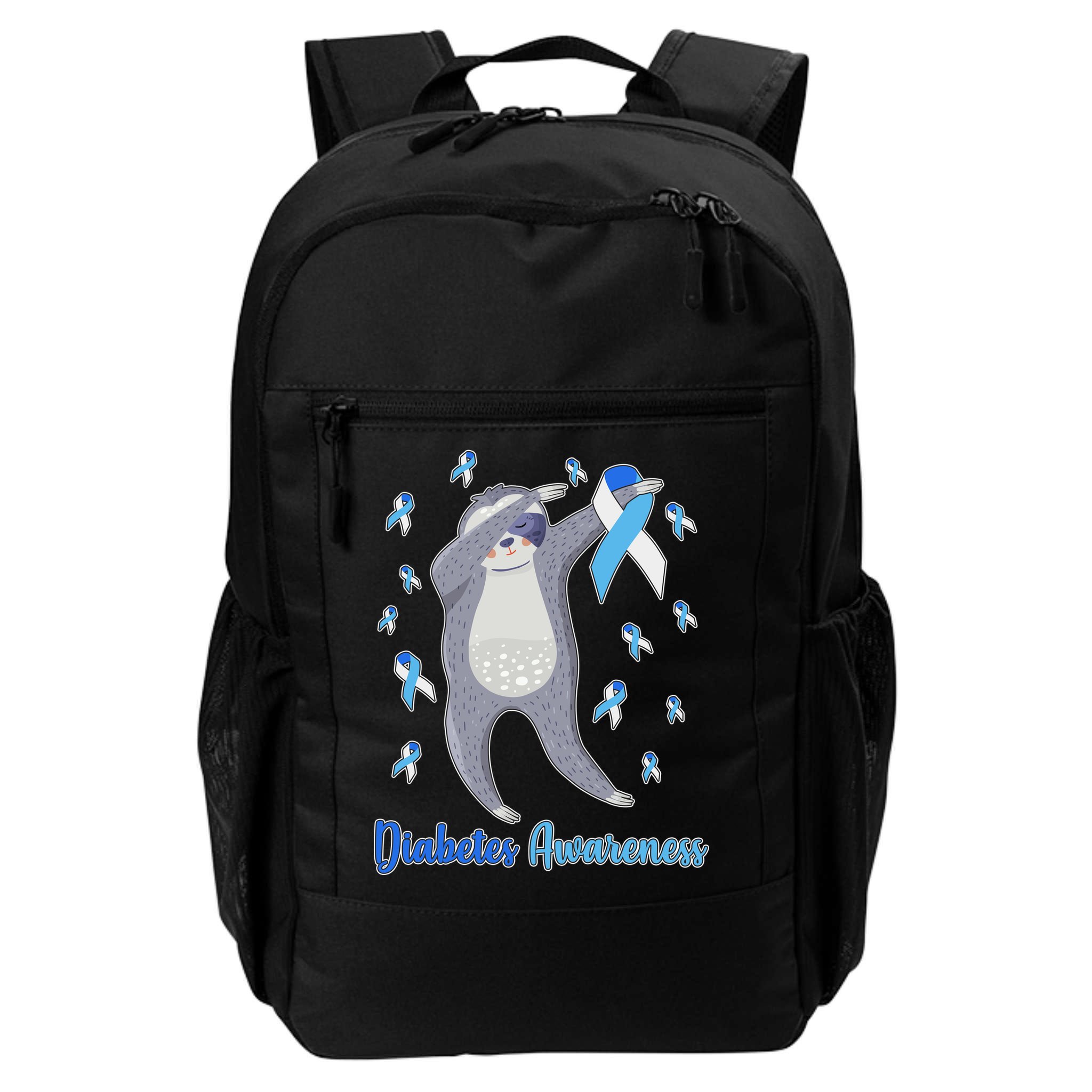 Diabetes Awareness Dabbing Sloth Backpack