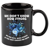 Diabetes Awareness Florial 11oz C Handle Ceramic Mug