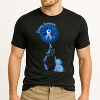 Diabetes Awareness Flower Elephant Cooling Performance Crew T-Shirt