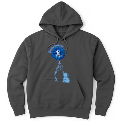 Diabetes Awareness Flower Elephant Hoodie
