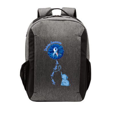 Diabetes Awareness Flower Elephant Vector Backpack