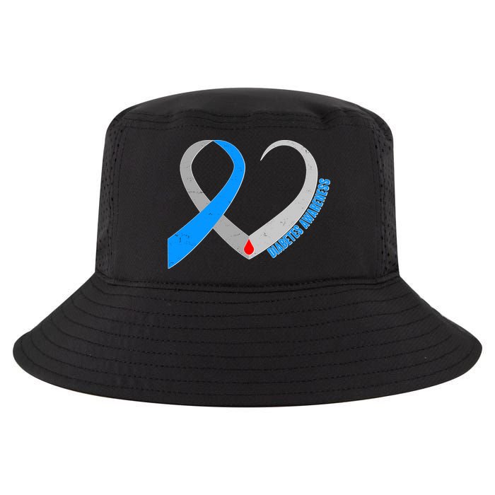 Diabetes Awareness Heart Cool Comfort Performance Bucket Hat