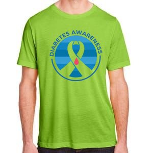 Diabetes Awareness Symbol Adult ChromaSoft Performance T-Shirt