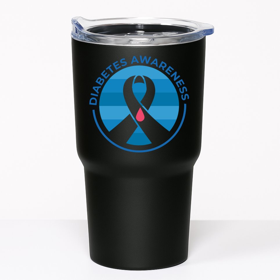 Diabetes Awareness Symbol Tumbler