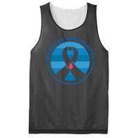 Diabetes Awareness Symbol Mesh Reversible Basketball Jersey Tank