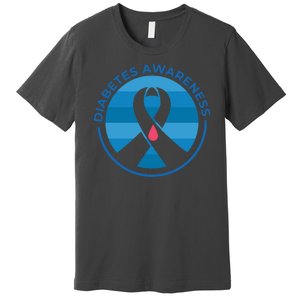 Diabetes Awareness Symbol Premium T-Shirt