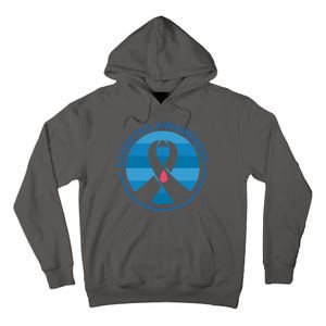 Diabetes Awareness Symbol Tall Hoodie