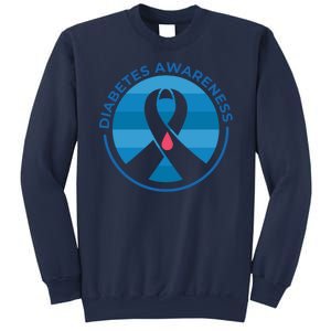 Diabetes Awareness Symbol Sweatshirt