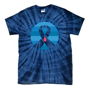 Diabetes Awareness Symbol Tie-Dye T-Shirt