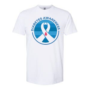 Diabetes Awareness Symbol Softstyle® CVC T-Shirt