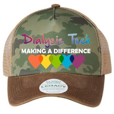Dialysis Tech Making A Difference Legacy Tie Dye Trucker Hat