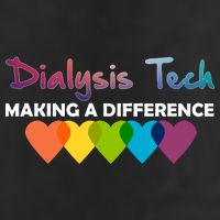 Dialysis Tech Making A Difference 7 Panel Mesh Trucker Snapback Hat