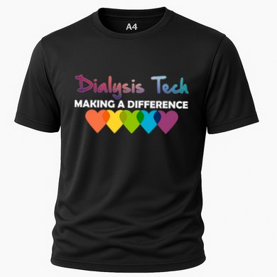 Dialysis Tech Making A Difference Cooling Performance Crew T-Shirt