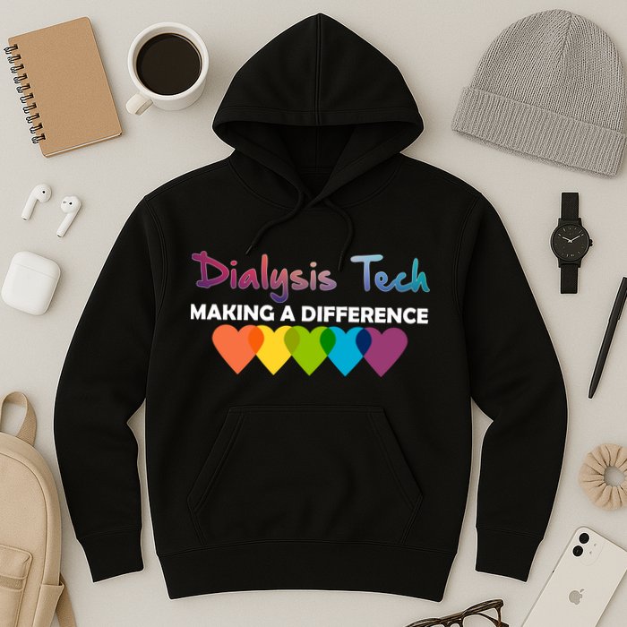 Dialysis Tech Making A Difference Hoodie