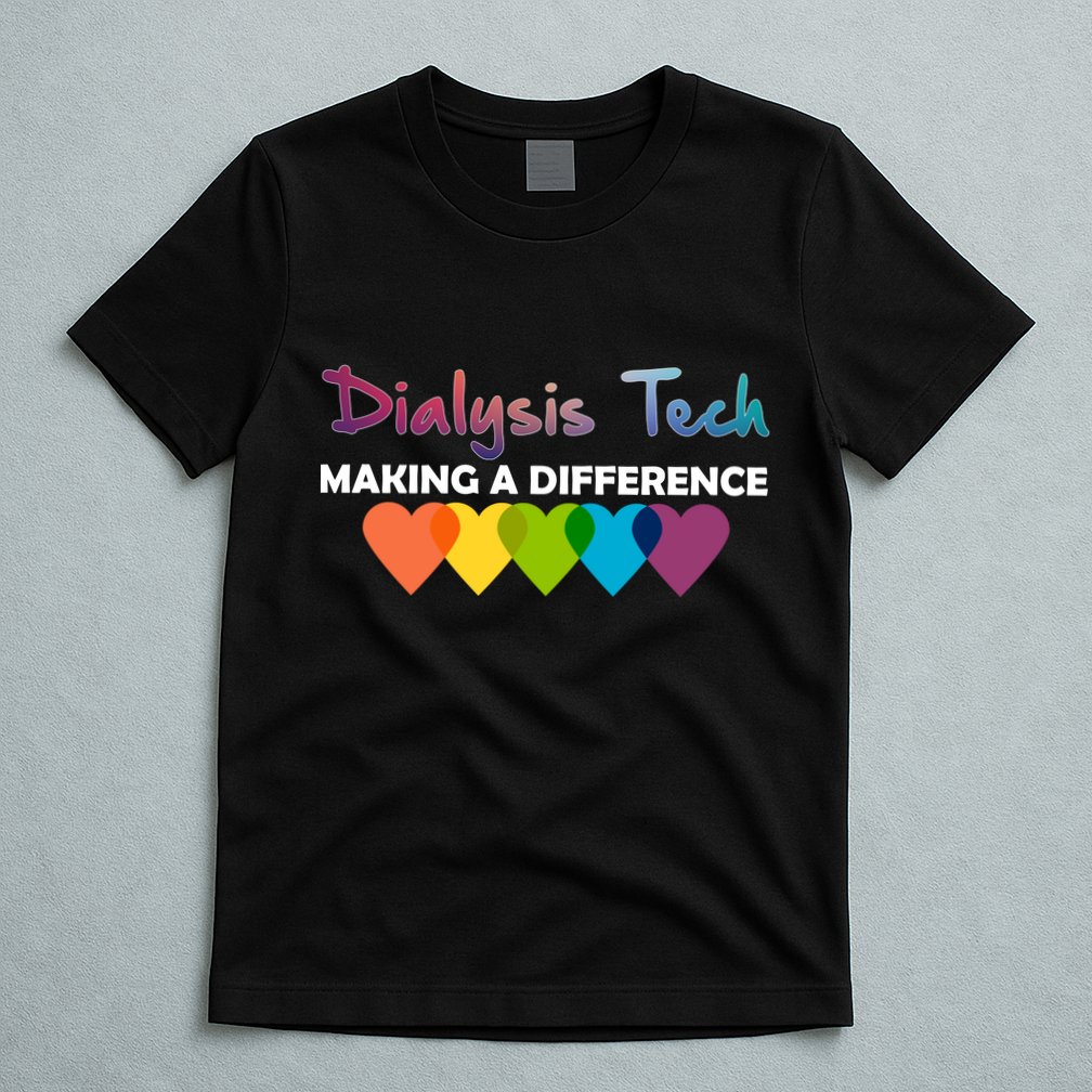 Dialysis Tech Making A Difference T-Shirt