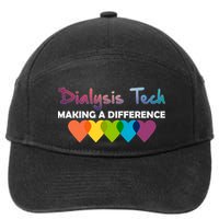 Dialysis Tech Making A Difference 7-Panel Snapback Hat