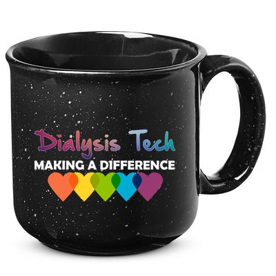 Dialysis Tech Making A Difference 15oz Campfire Ceramic Mug