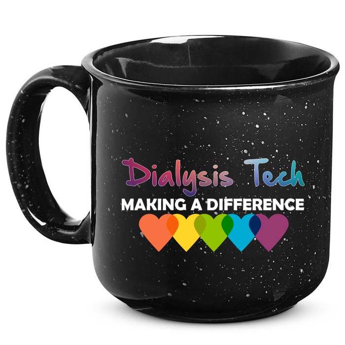 Dialysis Tech Making A Difference 15oz Campfire Ceramic Mug