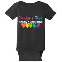 Dialysis Tech Making A Difference Baby Bodysuit
