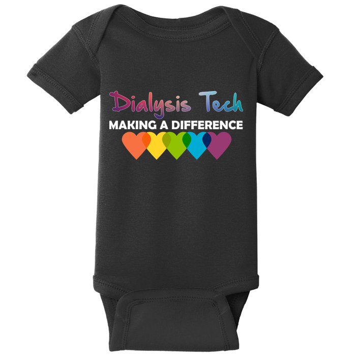 Dialysis Tech Making A Difference Baby Bodysuit
