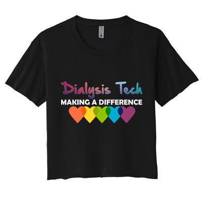 Dialysis Tech Making A Difference Crop Top