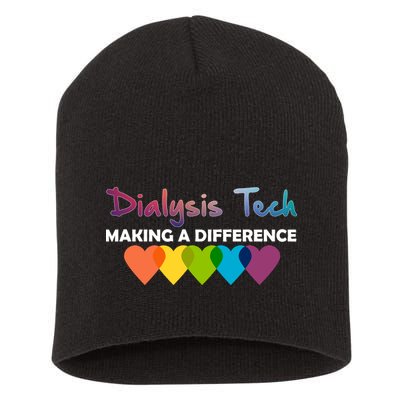 Dialysis Tech Making A Difference Short Acrylic Beanie