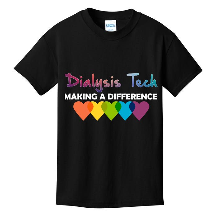Dialysis Tech Making A Difference Kids T-Shirt