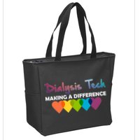 Dialysis Tech Making A Difference Zip Tote Bag