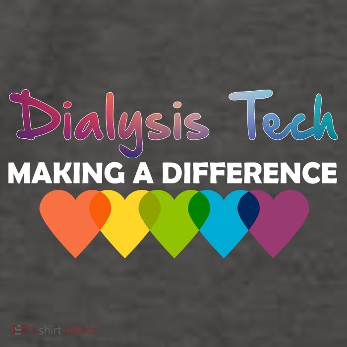 Dialysis Tech Making A Difference Vector Backpack