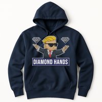 Diamond Hands Funny Stock Meme Hoodie