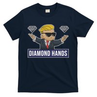 Diamond Hands Funny Stock Meme T-Shirt