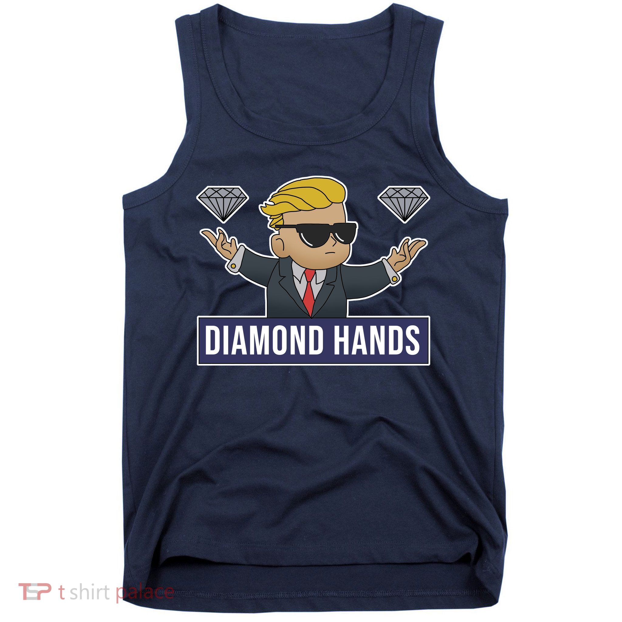 Diamond Hands Funny Stock Meme Tank Top