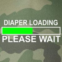 Diaper Loading Please Wait Legacy Tie Dye Trucker Hat