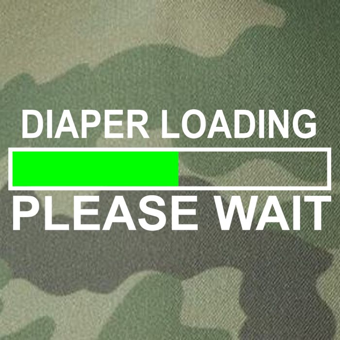 Diaper Loading Please Wait Legacy Tie Dye Trucker Hat